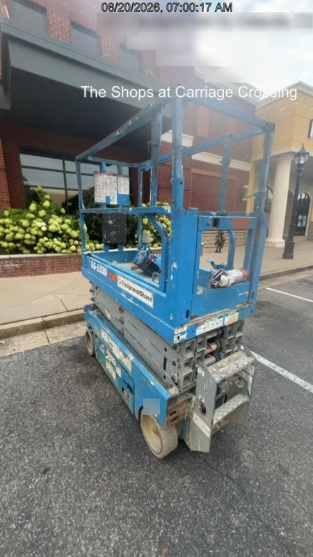 2020 Genie GS-1930 Solid Non Marking Tires, Beacon, Folding rails with half height swing gate