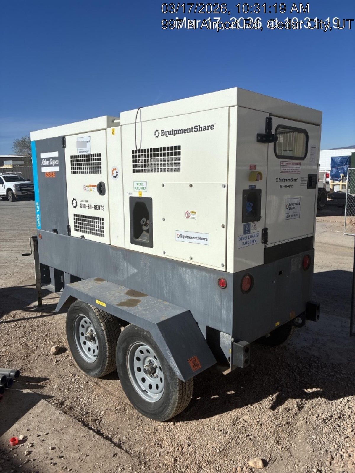 2022 ATLAS COPCO QAS 125