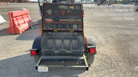 2021 Lincoln Electric Vantage 549X Ready Pak 3, ORANGE (includes trailer, cable rack, fender light kit)