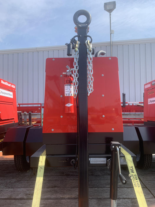 2023 Shindaiwa DGW400MDL Kubota D902 Engine, 23 HP, Dual Op Welder, Wire, Arc, Droop Stick, Tig, and CC Stick Functionality, Simulphase, 3 Phase and 1 Phase Gen Output, Single Axle NB Trlr, Slr Trckl Chrg 12V 12W, Fire Ext