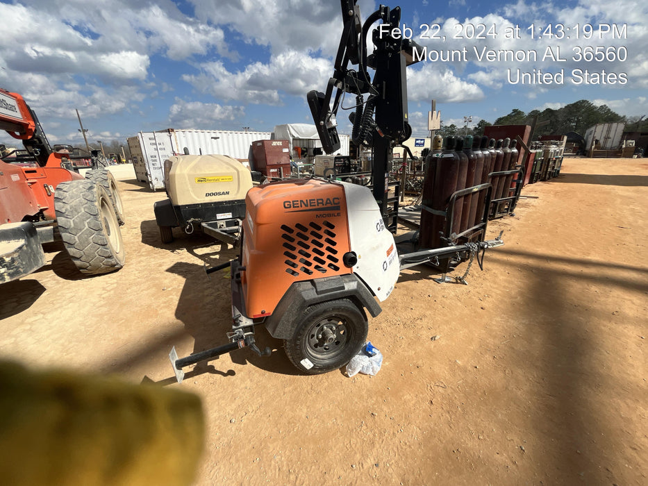 2023 Generac MLT2 Diesel, Flex Switch 120V Input, Powerzone Controller, 
(4) 320W LED Lights, 4kW Generator, 39.9 Gal Fuel Tank, 2" Ball, T3