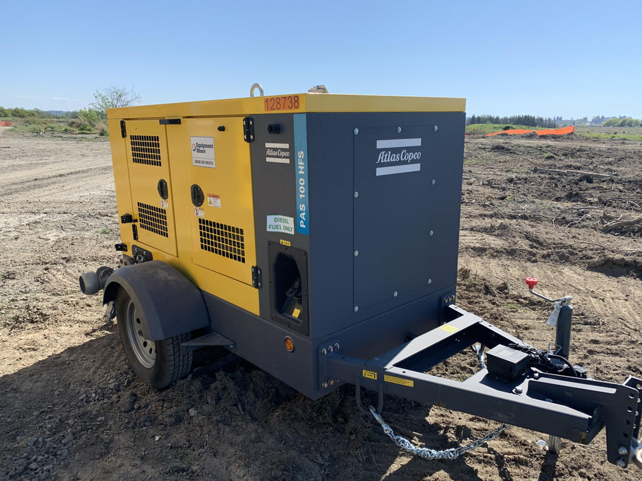 2020 ATLAS COPCO PAS 100 HF CS Enclosed