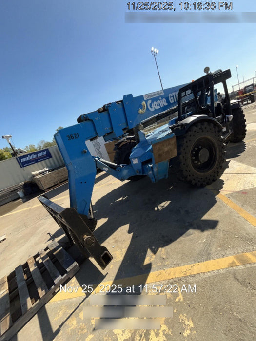 2017 Genie GTH-1056 Genie GTH1056, Solid Tires, 60" carriage, Light Kit, Open ROPS - SN GTH-10E-11914