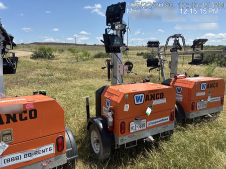 2024 Wanco WLTT-4MM4K Diesel, Deep Sea Controller, Shore Power Plug, Auto Start, (4) 350W LED Floodlights, 4kW Generator, 60 Gal Fuel Tank, 2" Ball, T3