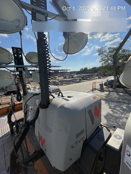 2019 Wacker Neuson LTV6L-MH Wacker Neuson LTV6L Mobile Light Tower w/Fuel Level Sensor Installed