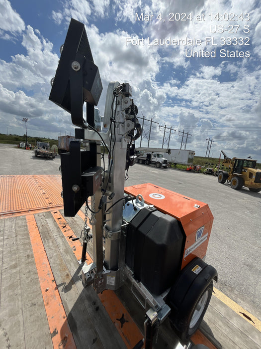 2023 Wanco WLTT-4MM4K Diesel, Deep Sea Controller, Shore Power Plug, Auto Start, (4) 350W LED Floodlights, 4kW Generator, 60 Gal Fuel Tank, 2" Ball, T3