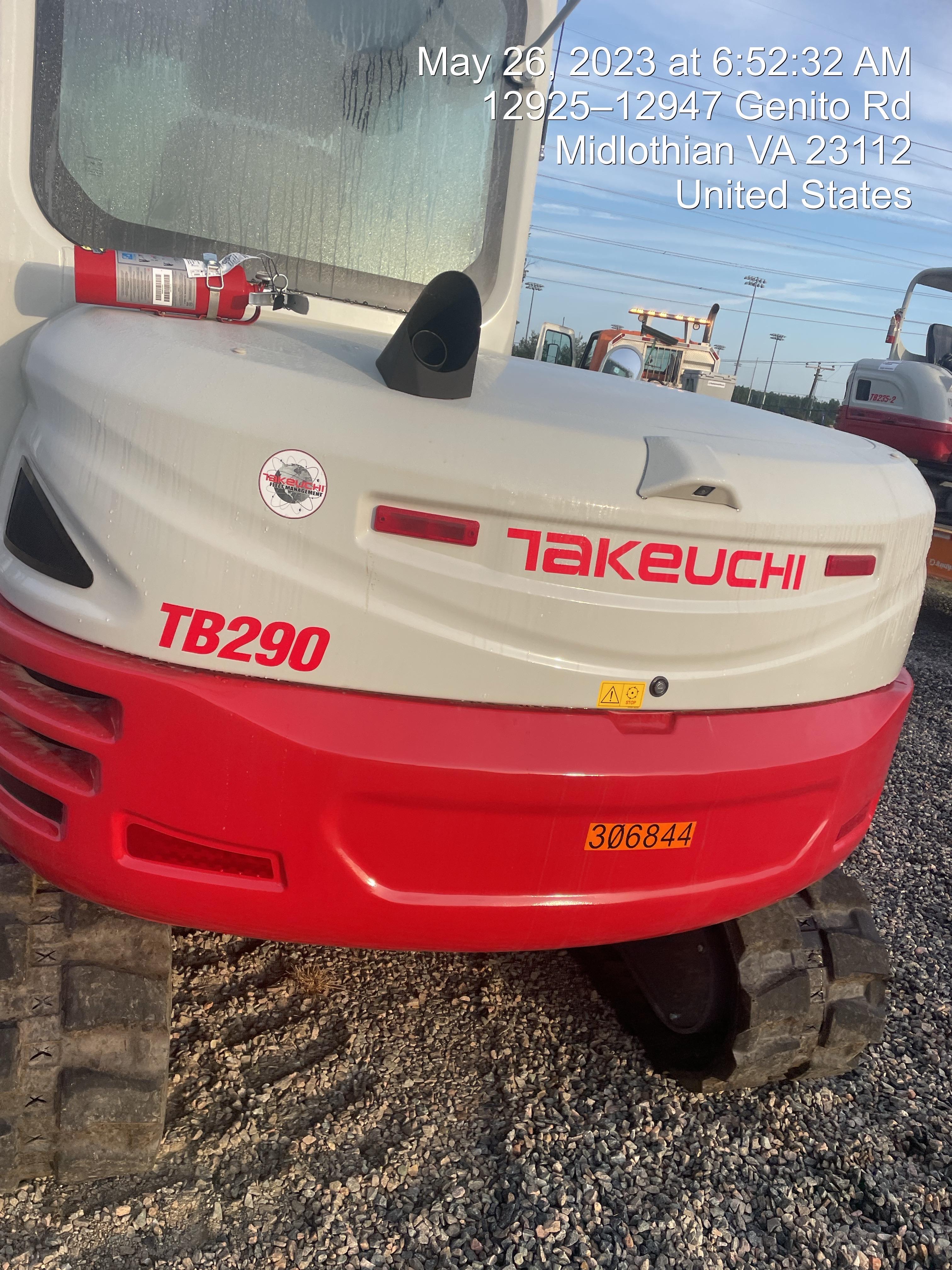 2023 TAKEUCHI TB290-CR