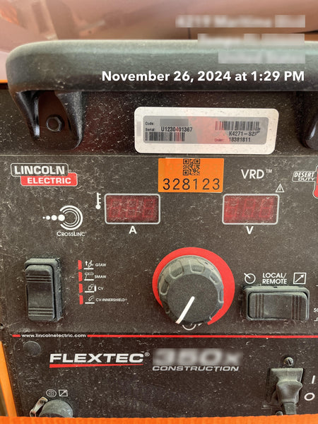 2023 LINCOLN ELECTRIC FLEXTEC 350X