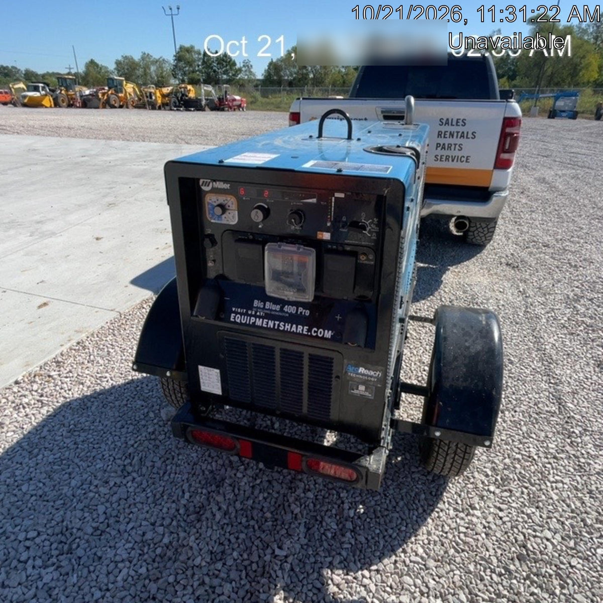 2026 MILLER ELECTRIC BIG BLUE 400