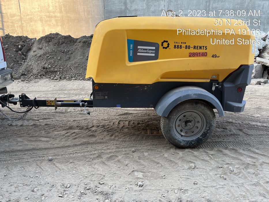 2023 ATLAS COPCO XAS188 CWK