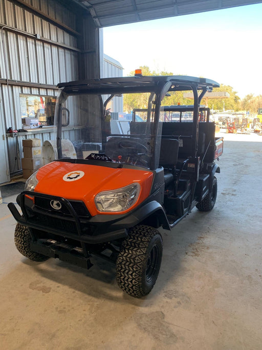 2022 Kubota RTV-X1140W-H Plastic Canopy, Windshield Acrylic Clear, LED Strobe Light, Wire Harness Kit, Back up Alarm