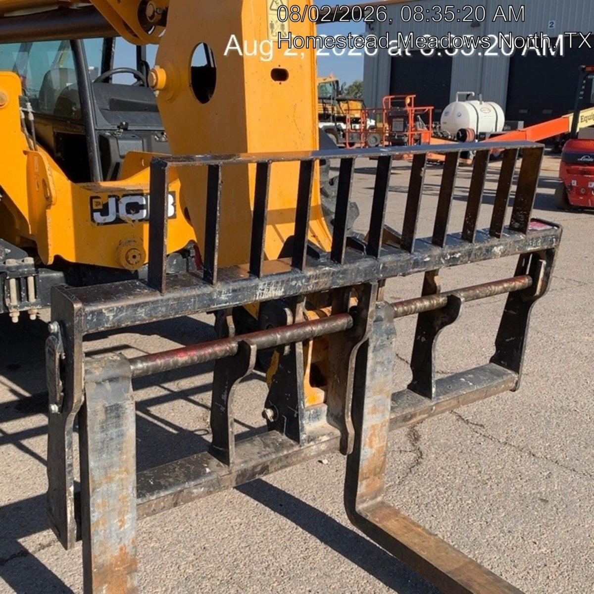 2020 JCB 509-42 Canopy, Solid Tires, Work Lights, Beacon, Aux Hydraulics, Back up Alarm, Lifting Eye, ES Decals