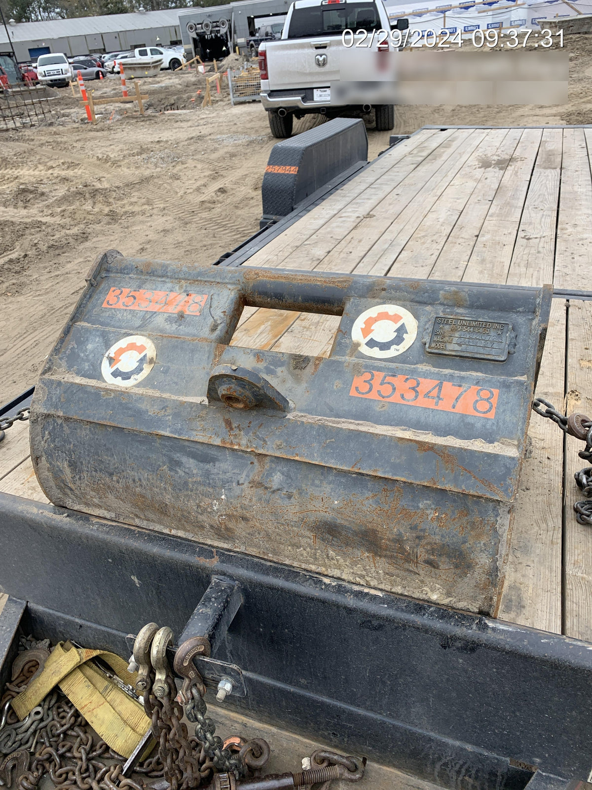 2023 STEEL UNLIMITED 36" Ditching bucket Mini Ex - Steel Unlimited