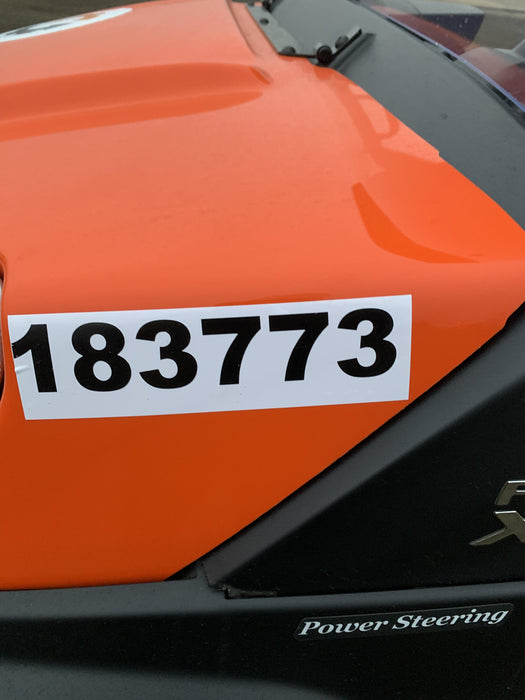 2021 Kubota RTV-X1140W-H Plastic Canopy, Windshield Acrylic Clear, LED Strobe Light, Wire Harness Kit, Back up Alarm