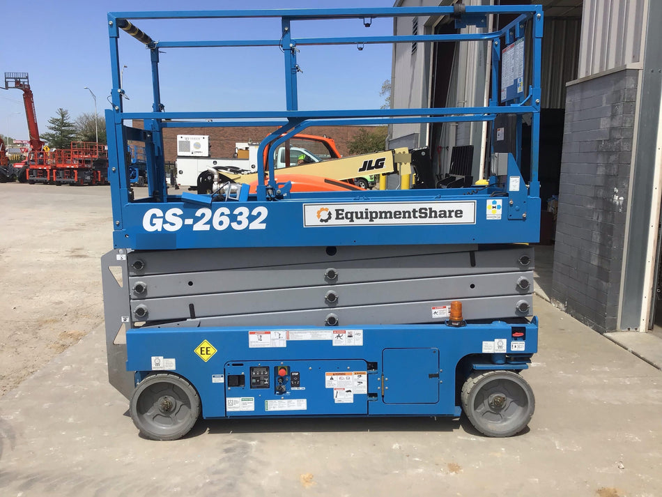2019 Genie GS-2632 Folding Rails, Swing Gate, EE Rated