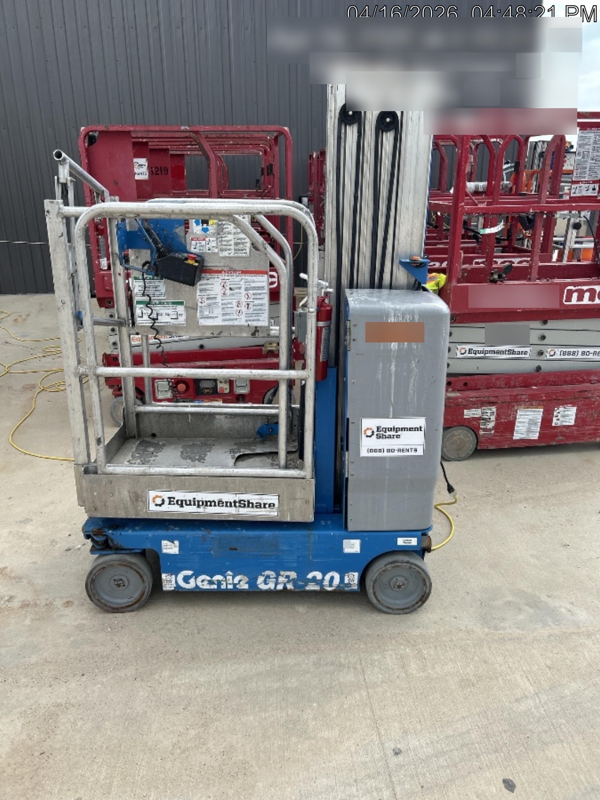 2019 GENIE GR-20