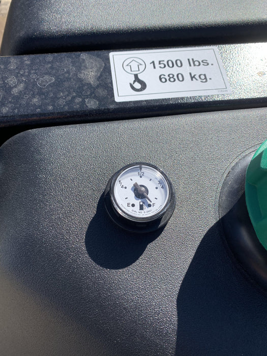 Allmand NLV3GR (4) LED Light Fixture 350W, 23' Vertical Mast, 3kW Prime, Towable, Deep Sea L401, Leveling Jacks, Yanmar T4F 5.8hp