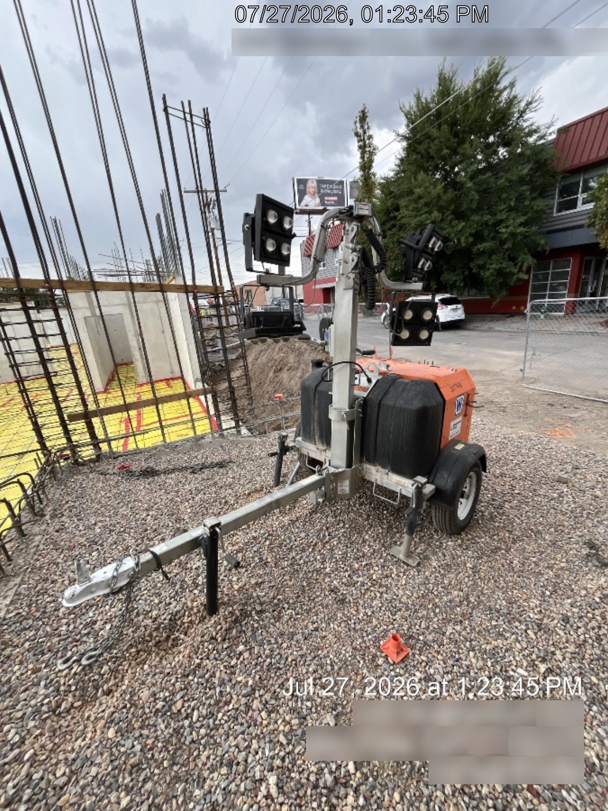 2024 Wanco WLTT-4MM4K Diesel, Deep Sea Controller, Shore Power Plug, Auto Start, (4) 350W LED Floodlights, 4kW Generator, 60 Gal Fuel Tank, 2" Ball, T3