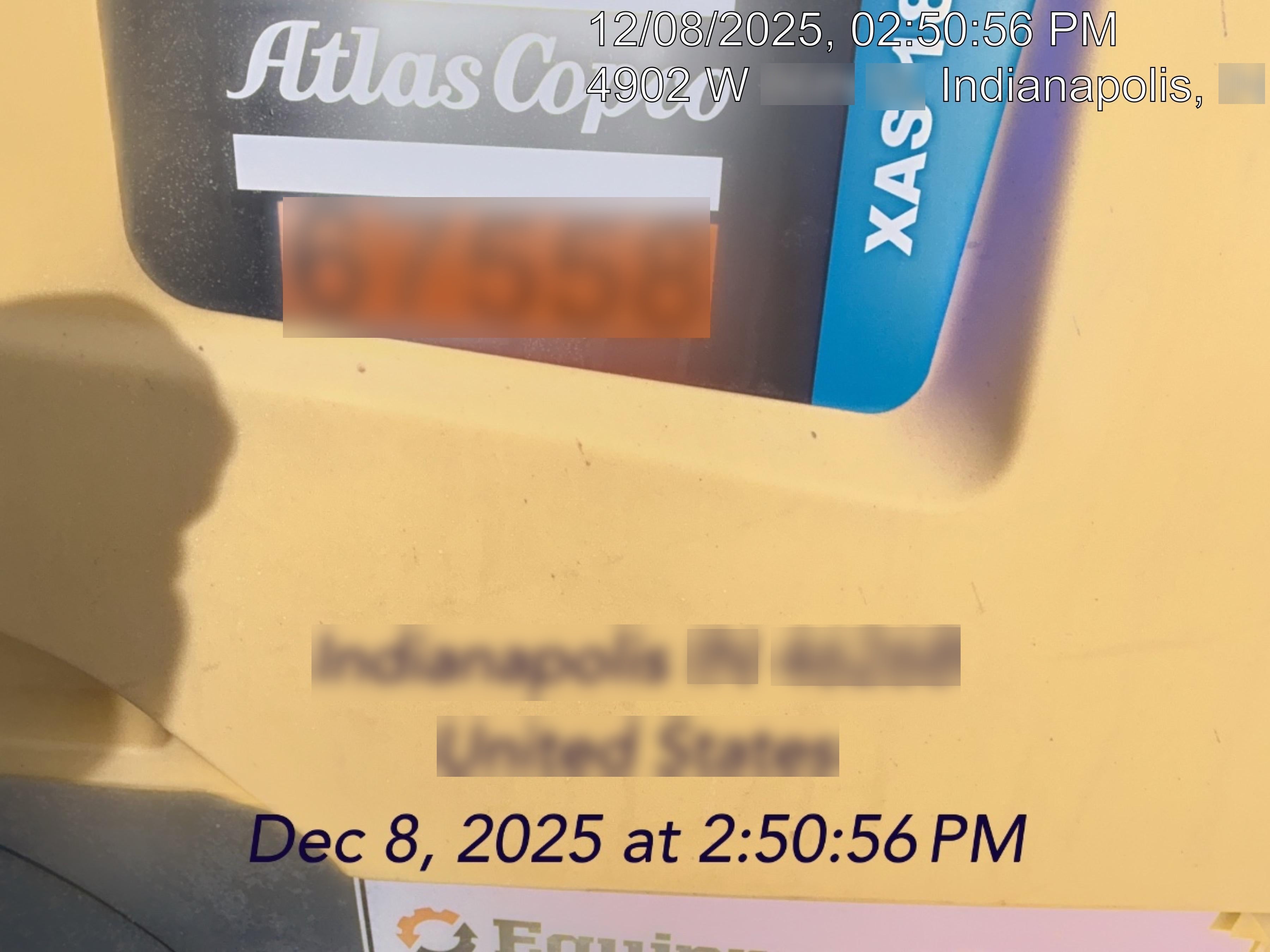 2020 ATLAS COPCO XAS188