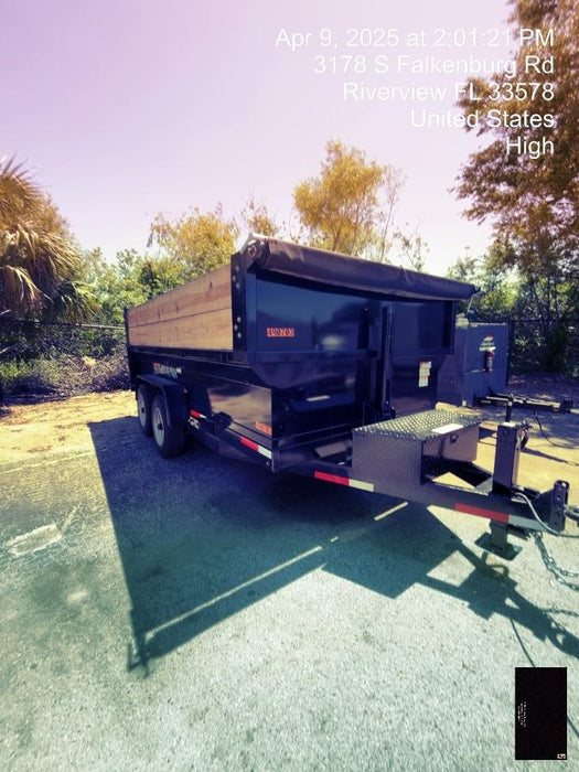 2025 TEXAS PRIDE TRAILERS DT714416KBP