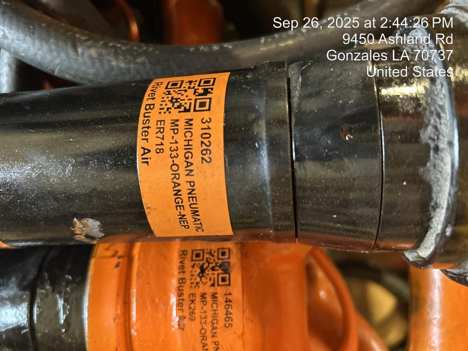 2023 MICHIGAN PNEUMATIC MP-133-ORANGE-NEP