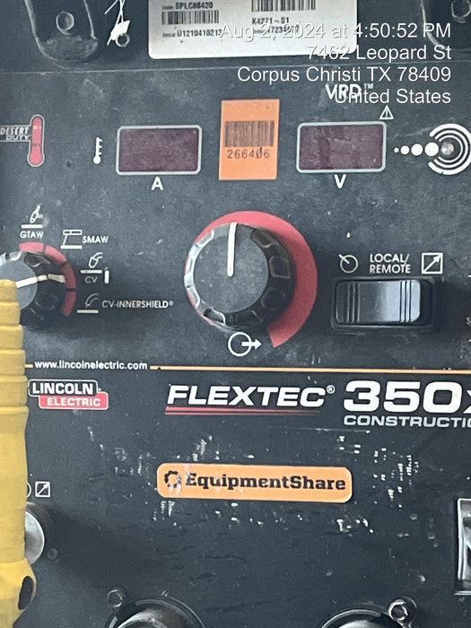 2022 LINCOLN ELECTRIC FLEXTEC 350X