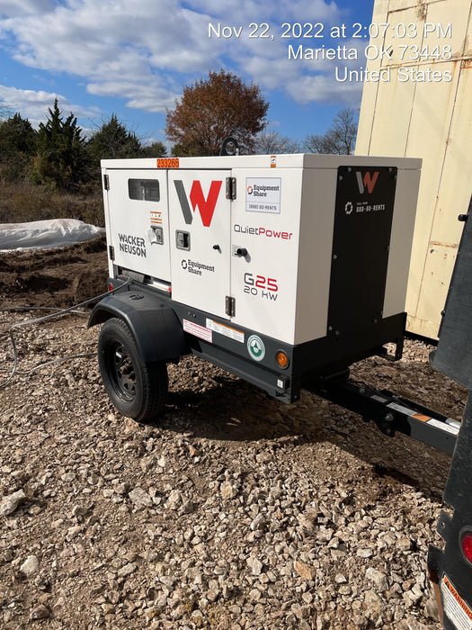 2022 WACKER NEUSON G25