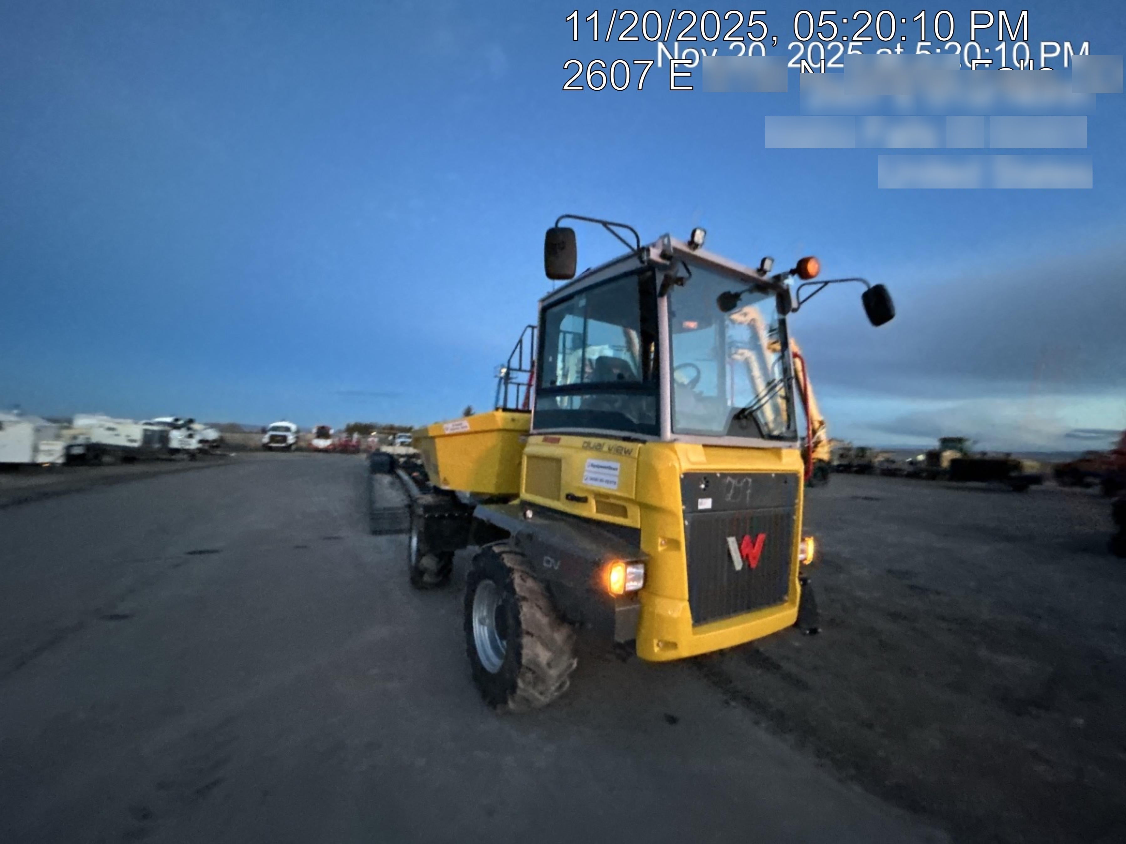 2025 WACKER NEUSON DV604 Cab Standard Tires