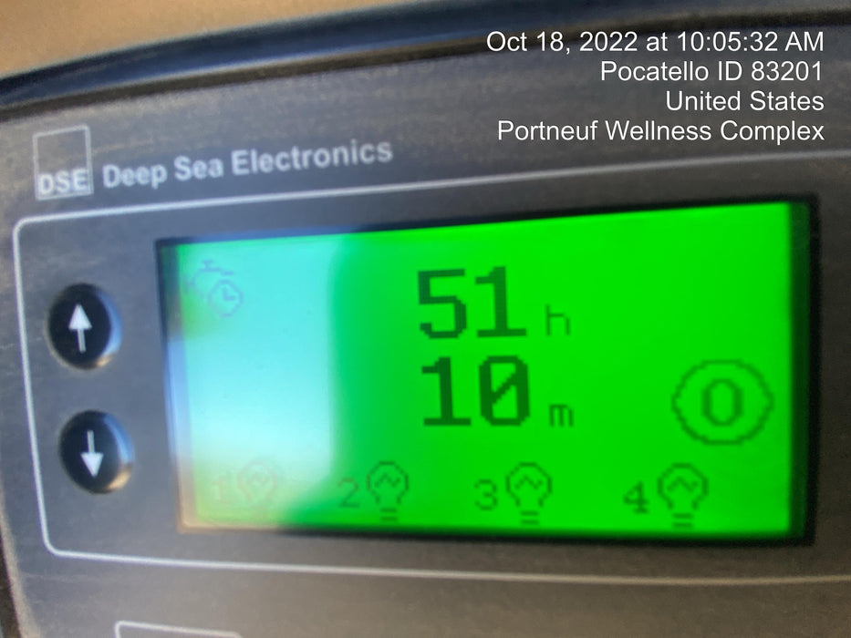 2022 Allmand NLV3GR (4) LED Light Fixture 350W, 23' Vertical Mast, 3kW Prime, Towable, ES Decals, T3