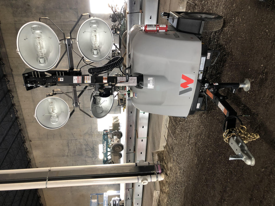 2019 Wacker Neuson LTV6L-MH Mobile Light Tower w/Fuel Level Sensor Installed