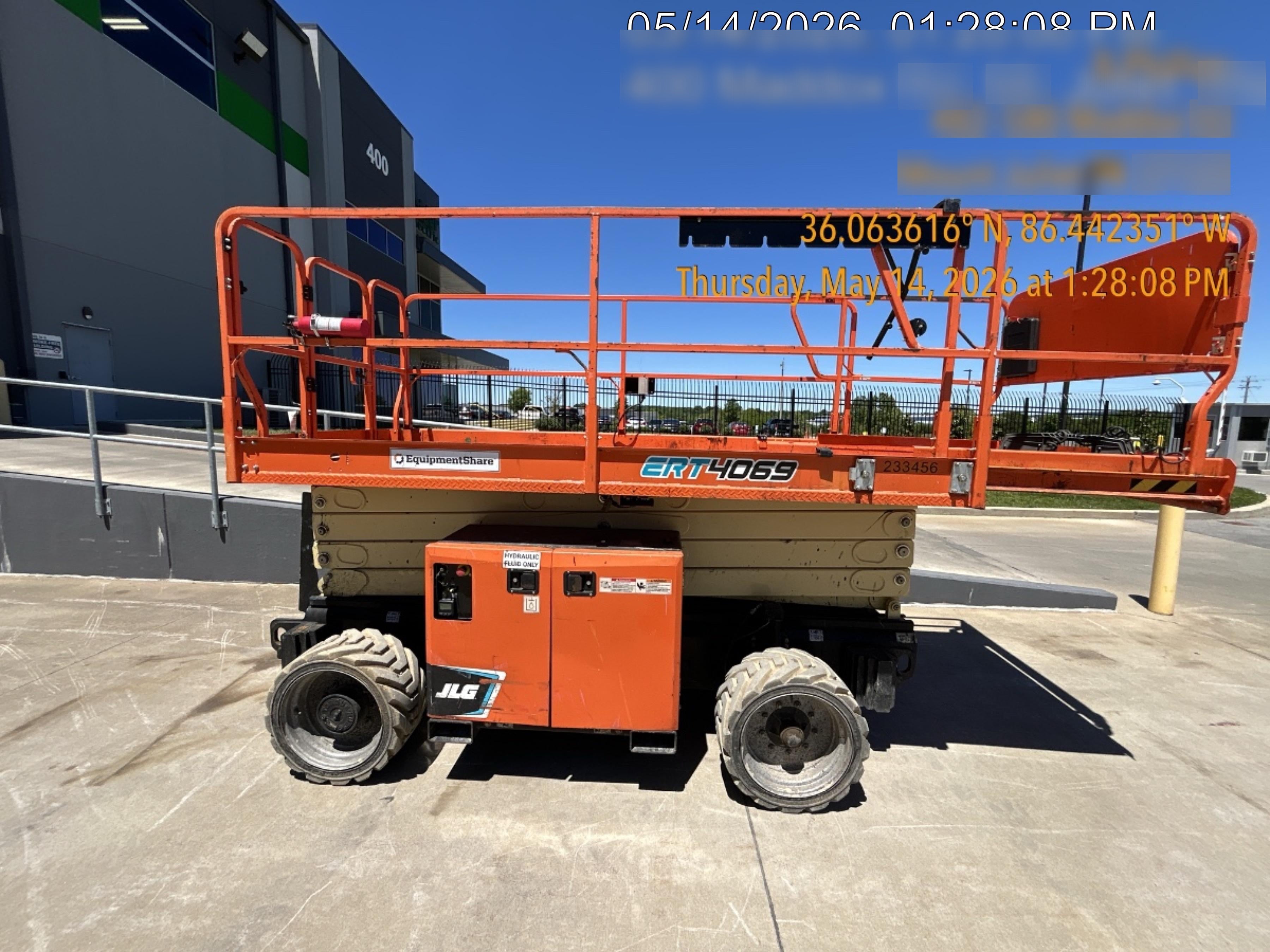 2022 JLG ERT4069