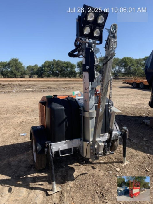 2024 Wanco WLTT-4MM4K Diesel, Deep Sea Controller, Shore Power Plug, Auto Start, (4) 350W LED Floodlights, 4kW Generator, 60 Gal Fuel Tank, 2" Ball, T3