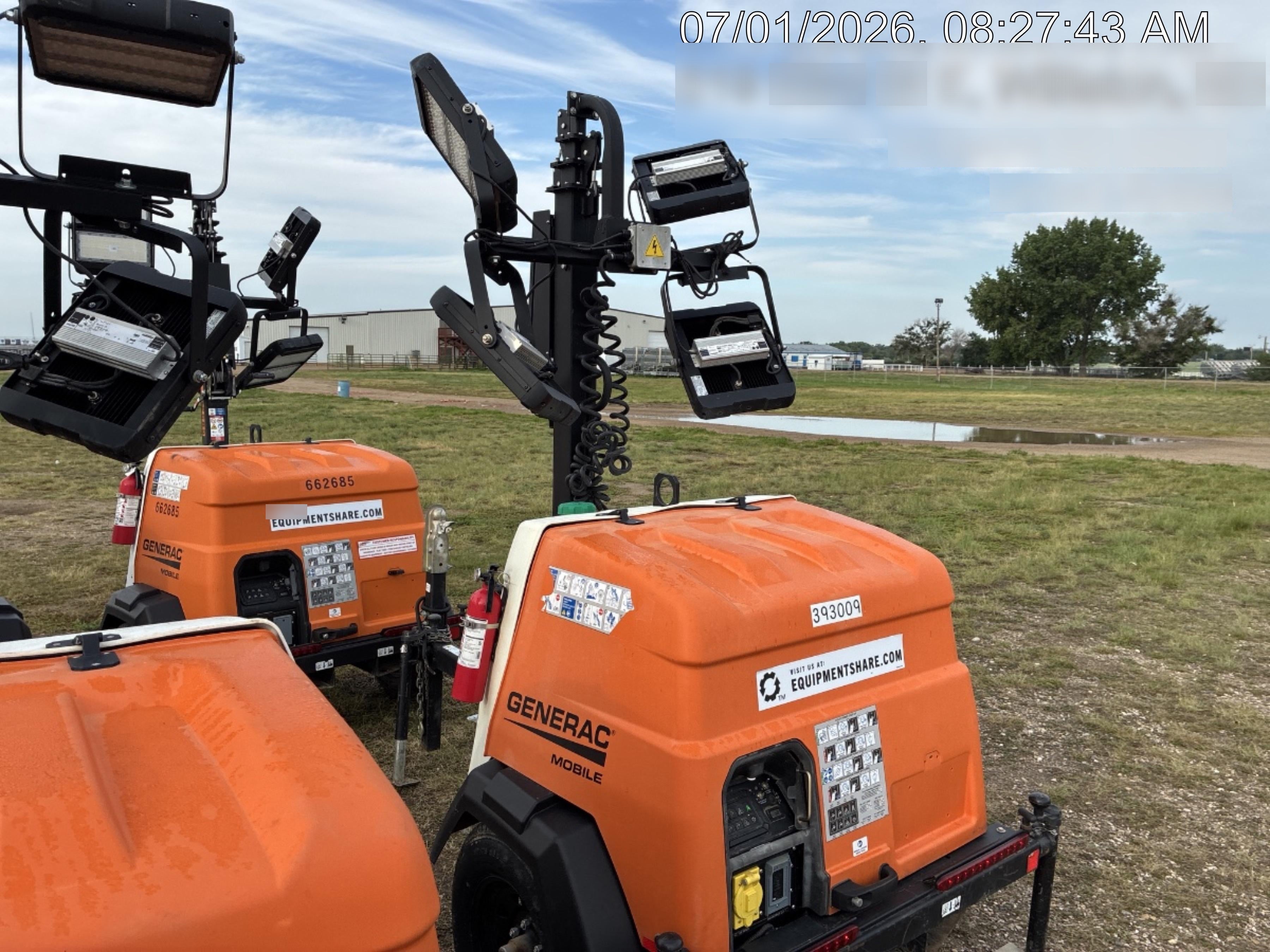 2024 Generac MLT2 Diesel, Flex Switch 120V Input, Powerzone Controller, 
(4) 320W LED Lights, 4kW Generator, 39.9 Gal Fuel Tank, 2" Ball, T3