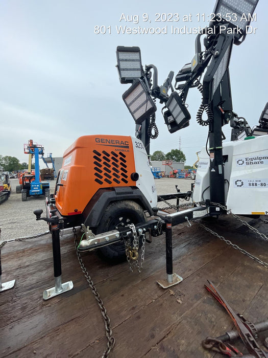 2023 Generac MLT2 Diesel, Flex Switch 120V Input, Powerzone Controller, (4) 320W LED Lights, 4kW Generator, 39.9 Gal Fuel Tank, 2" Ball, T3