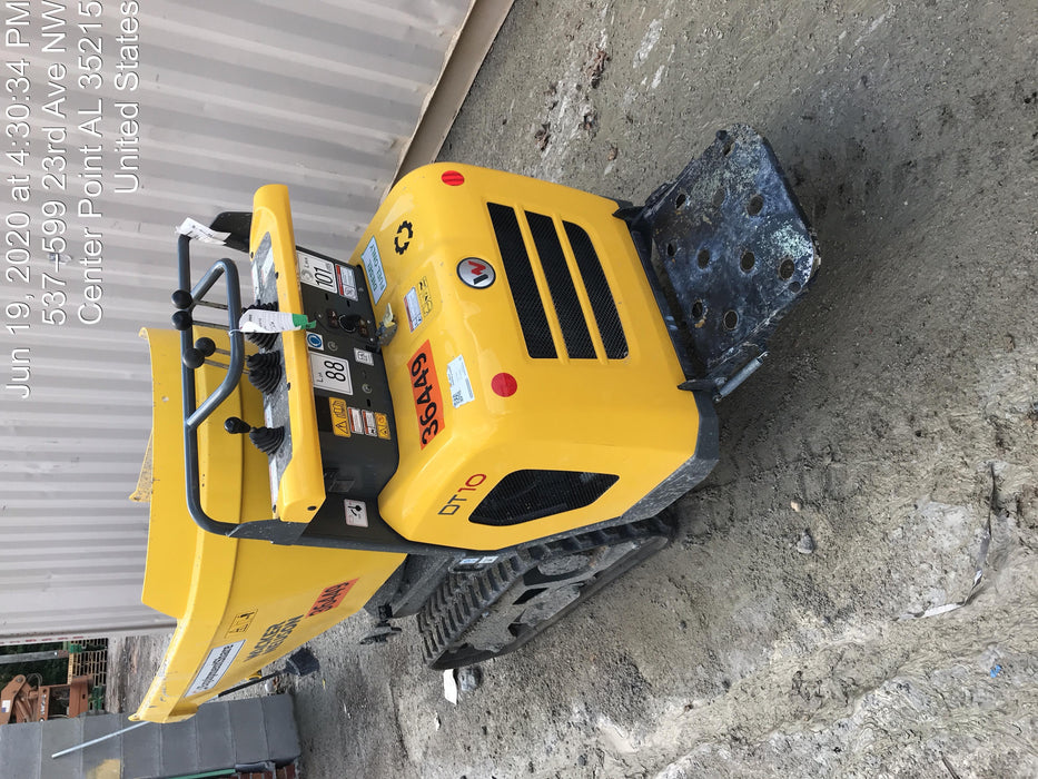 2019 WACKER NEUSON DT10