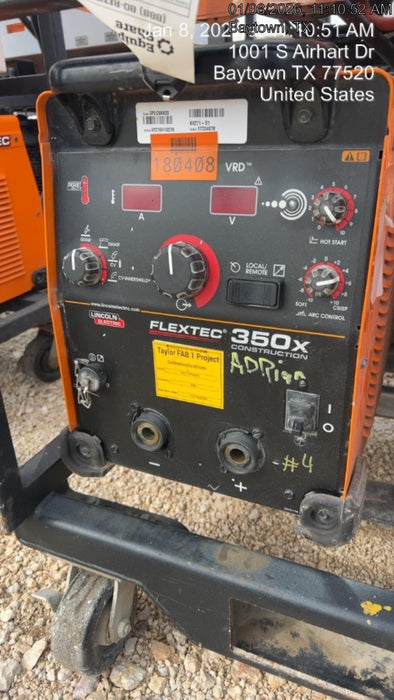 2021 LINCOLN ELECTRIC FLEXTEC 350X