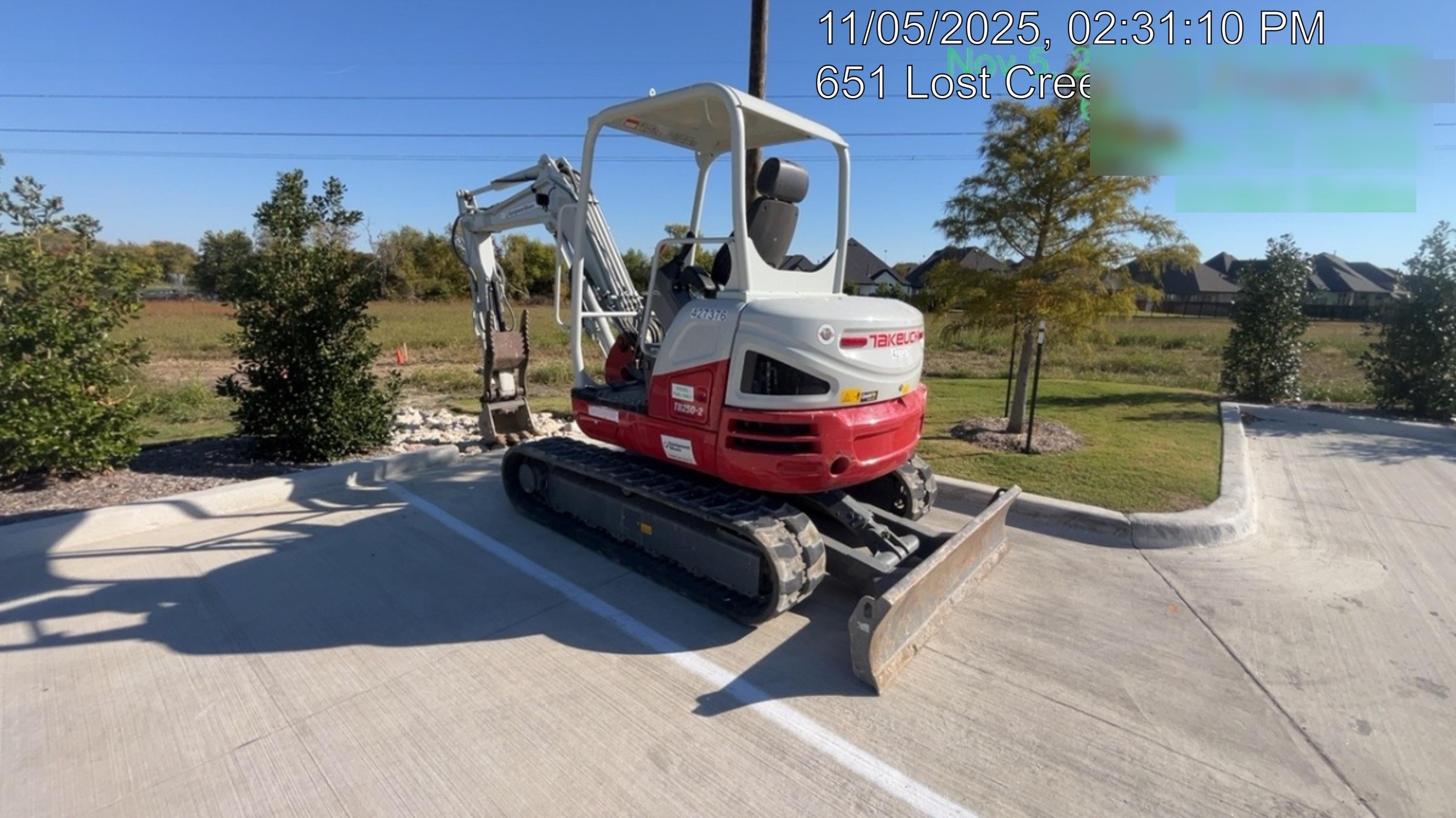 2024 TAKEUCHI TB250-2R