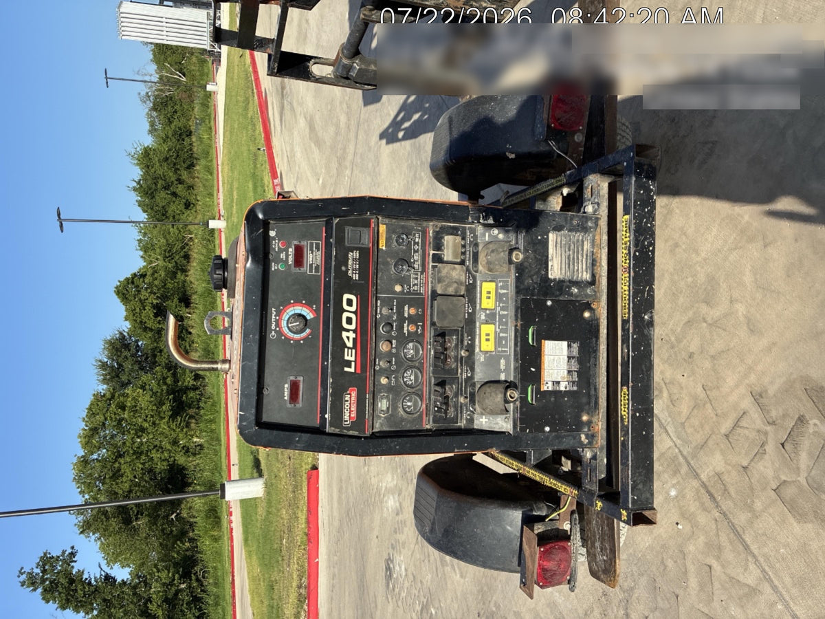 2022 Lincoln Electric LE400 Kubota V1505, Trlr, Cable Rack, Light Kit, ES Decals, T3