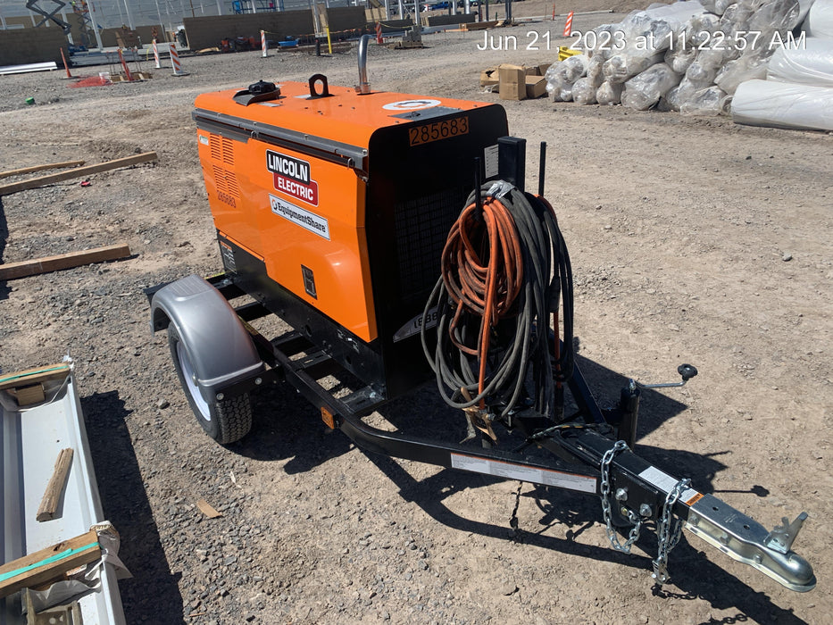 2022 Lincoln Electric LE400 Kubota V1505, Trlr, Cable Rack, Light Kit, ES Decals, T3