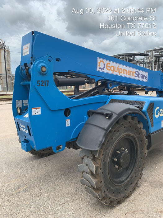 2017 Genie GTH-636 Genie GTH636, Solid RT Tires, T4F, worklights (LED, rear), Open ROPS