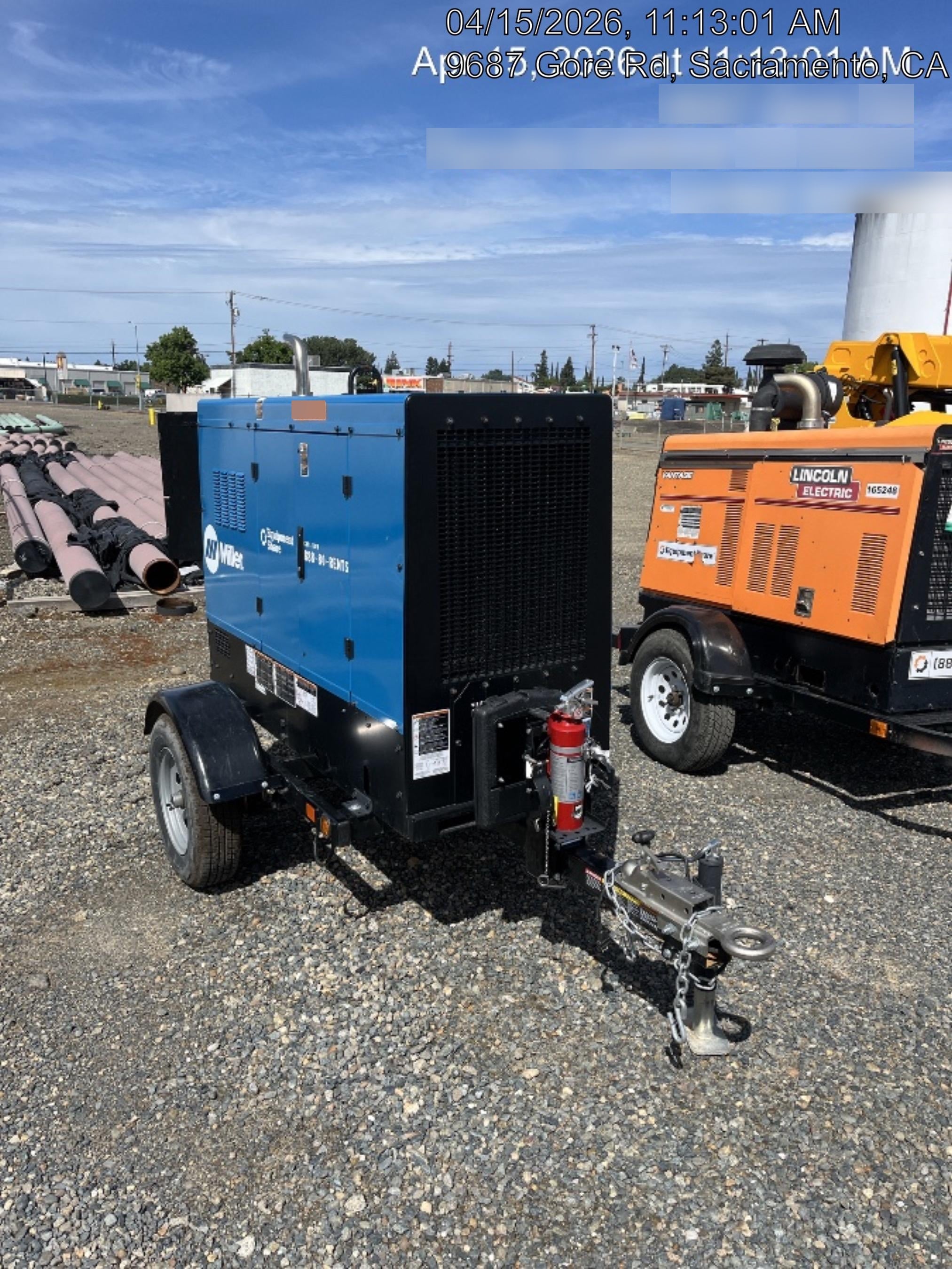 2025 MILLER ELECTRIC BIG BLUE 500