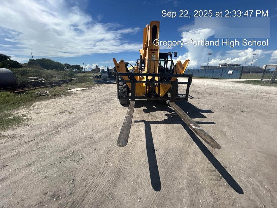 2020 JCB 510-56 Canopy, Solid Tires, Work Lights, Beacon, Aux Hydraulics, Back up Alarm, Lifting Eye, ES Decals