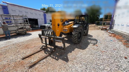 2020 JCB 509-42 Canopy, Solid Tires, Work Lights, Beacon, Aux Hydraulics, Back up Alarm, Lifting Eye, ES Decals