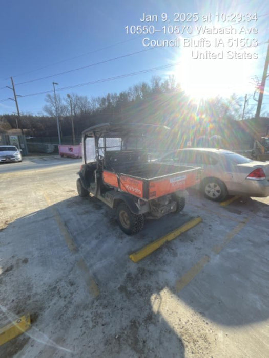 2023 Kubota RTV-X1140W-H 4WD, LED Strobe, Windshield Acrylic Clear, Plastic Canopy, Wire Harness Kit, Backup Alarm