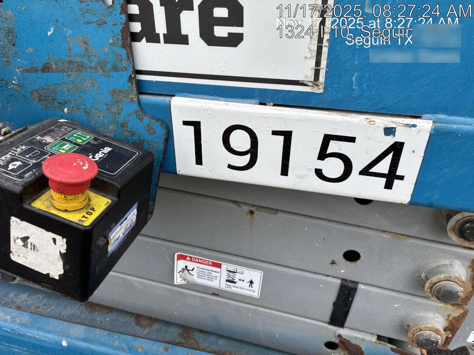 2018 Genie GS-1930 Genie GS-1930 Scissor Lift w/Standard Options