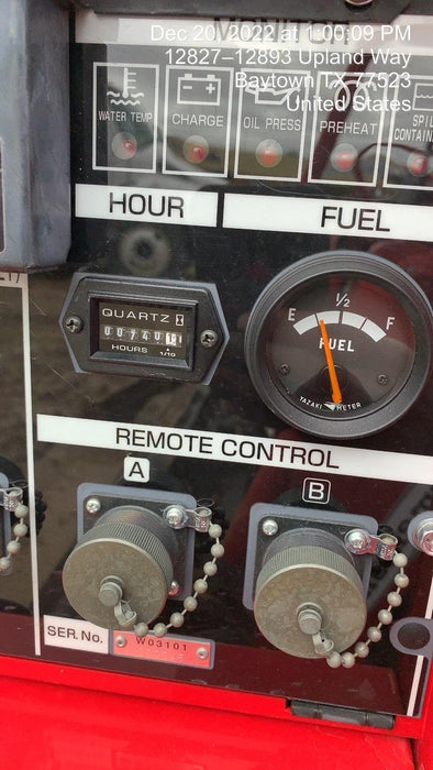 2022 Shindaiwa DGW400MDL Kubota D902 Engine, 23 HP, Dual Op Welder, Wire, Arc, Droop Stick, Tig, and CC Stick Functionality, Simulphase, 3 Phase and 1 Phase Gen Output, Single Axle NB Trlr, Slr Trckl Chrg 12V 12W, Fire Ext