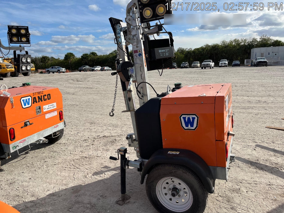 2023 Wanco WLTT-4MM4K Diesel, Deep Sea Controller, Shore Power Plug, Auto Start, (4) 350W LED Floodlights, 4kW Generator, 60 Gal Fuel Tank, 2" Ball, T3