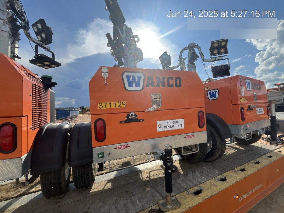 2023 Wanco WLTT-4MM4K Diesel, Deep Sea Controller, Shore Power Plug, Auto Start, (4) 350W LED Floodlights, 4kW Generator, 60 Gal Fuel Tank, 2" Ball, T3