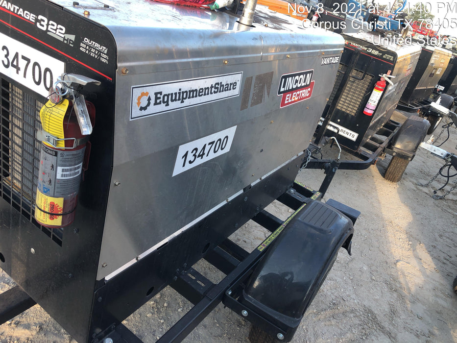 2021 Lincoln Electric Vantage 322 Ready Pak 3