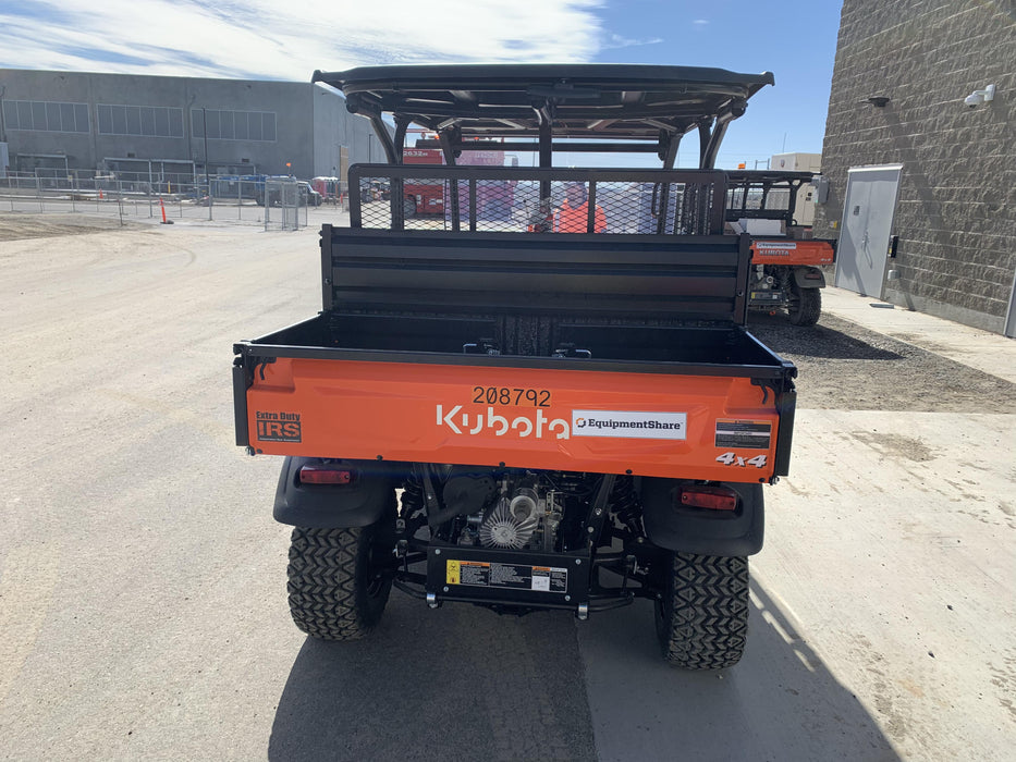 2022 Kubota RTV-X1140W-H Plastic Canopy, Windshield Acrylic Clear, LED Strobe Light, Wire Harness Kit, Back up Alarm